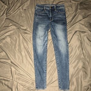 American Eagle High Rise Jegging Size 0 Short